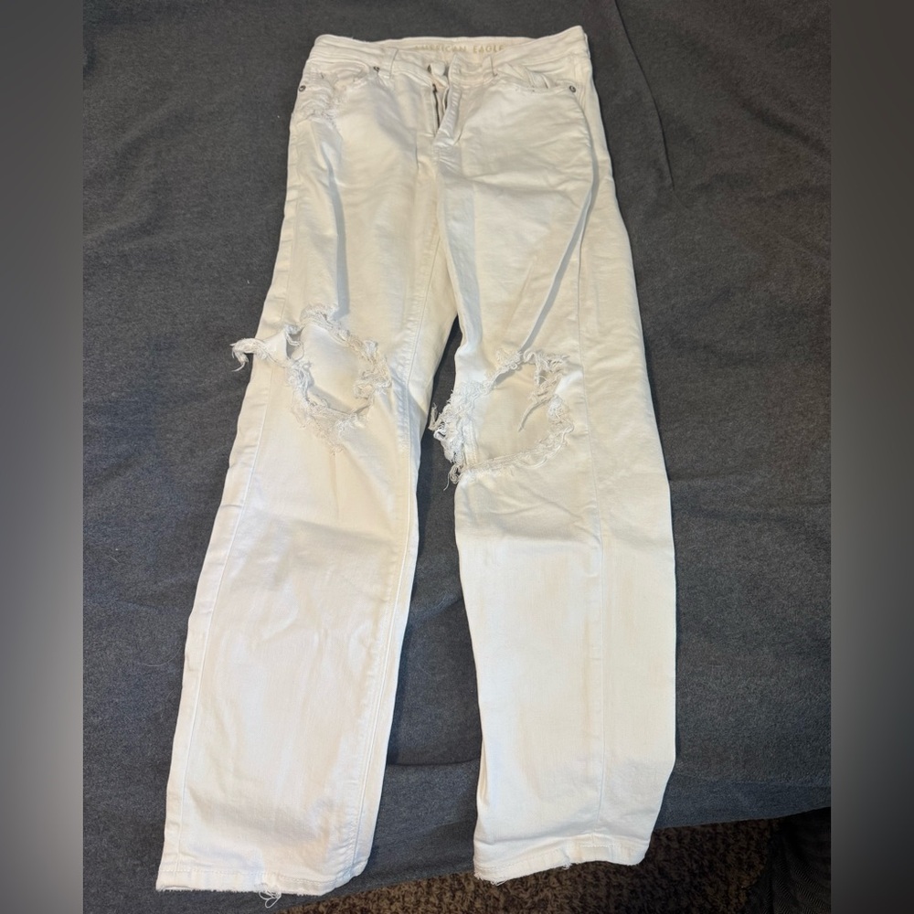 American Eagle White Jeans